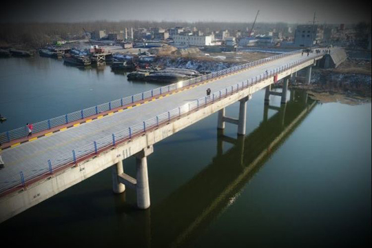 一橋飛架南北，舊貌換新顏–渦陽(yáng)縣高爐大橋危橋改造紀(jì)實(shí)